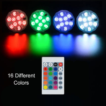 Underwater Pool Lights with Timer, 16 Color Bathtub Lights for Aquariums and Vases – image 5