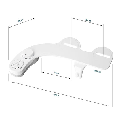 Bidet Attachment for Toilet Seat, Dual Nozzle Self Cleaning – image 10