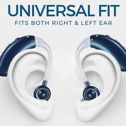 Hearing Amplifier for Seniors, Rechargeable Personal Sound Amplifier with Noise Reduction