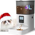 Microchip Pet Feeder for Cats and Dogs | RFID Automatic Cat Feeder with Timed Feeding | 4L Anti-Theft Design