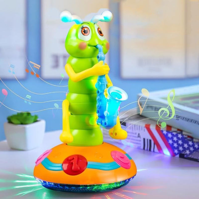Caterpillar Toy with Lights and Music, Light Up Musical Toy for Ages 3 to 12 (2)