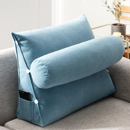 Bed Wedge Pillow for Back Pain, Adjustable Pillow with Head Support – image 6