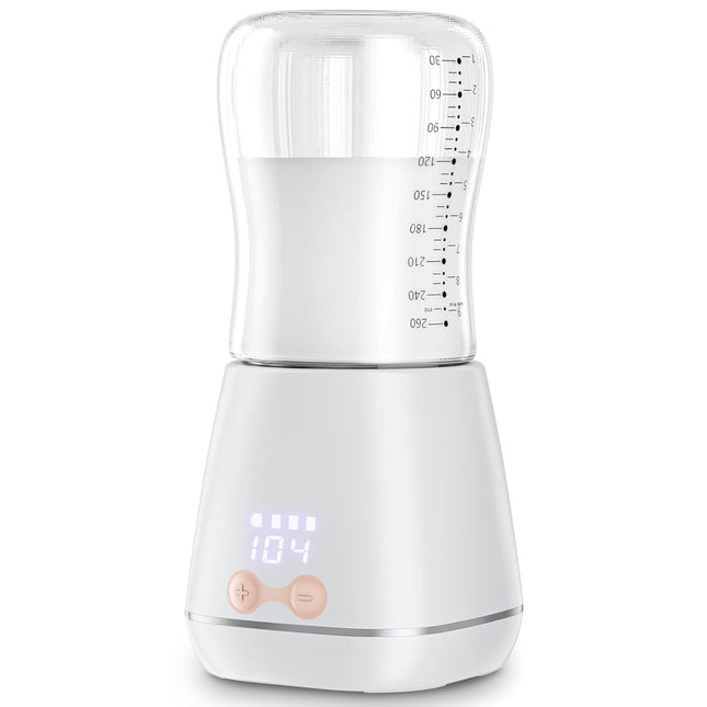 Portable Bottle Warmer for Baby Milk, Rechargeable Bottle Warmer with Five Temperature Settings, Travel Bottle Warmer (2)