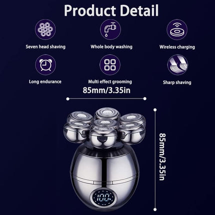 Electric Shavers for Men, Electric Razor with Beard Trimmer and Nose Hair Trimmer – image 5