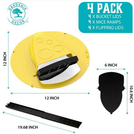 Mouse Traps, Reusable Bucket Mouse Trap with Auto Reset – image 5