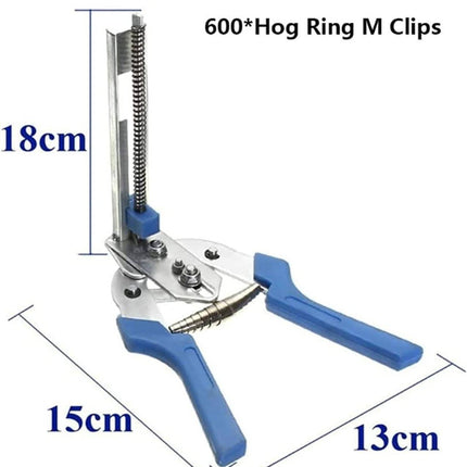 Snap Ring Pliers, Heavy Duty Cage Clip Pliers and Ring Crimper Tool – image 9