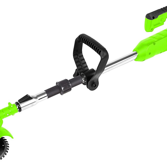 Cordless Weed Eater with Blade, Battery Powered Weed Eater, Brush Cutter, Cordless Grass Trimmer, Electric Weed Wacker
