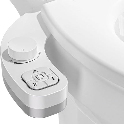 Bidet Attachment for Toilet Seat, Dual Nozzle Self Cleaning