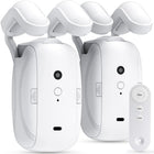 Automatic Curtain Opener and Closer, Bluetooth Curtain Motor with Remote for T and U Tracks, Smart Curtain Opener