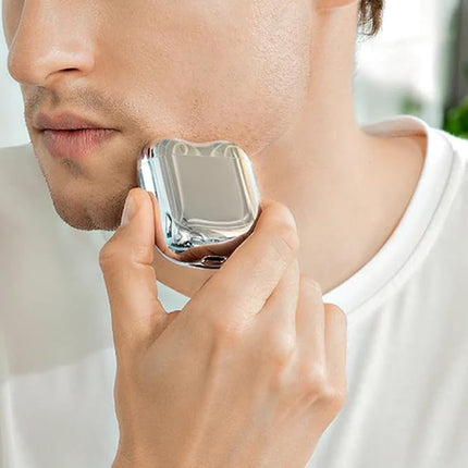 Tuzwa Mini Portable Electric Shaver – Rechargeable Compact Travel Razor for Quick Grooming & Everyday Shaving