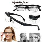Tuzwa Adjustable Focus Glasses – Variable Focus Eyewear for Near & Far Viewing with Customizable Lens Adjustment