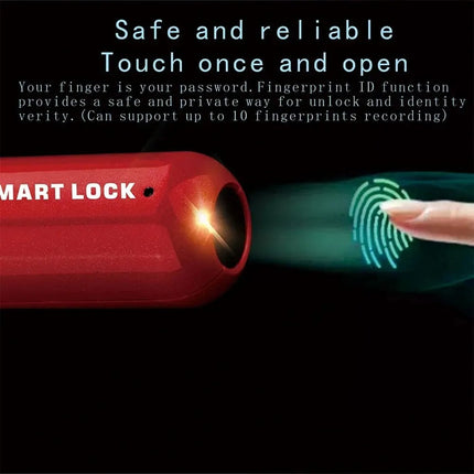 Padlock with Fingerprint Unlock, Smart Fingerprint Padlock – image 4