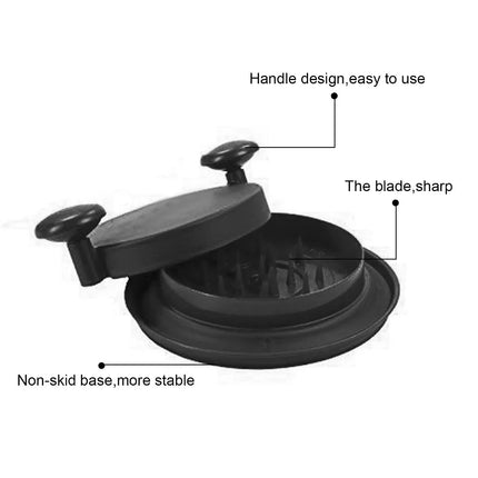 Chicken Shredder Tool with Handles, 2 Piece Meat Shredder with Plastic Teeth