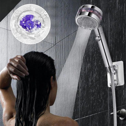 High Pressure Shower Head with Filter, Handheld Shower Head with Massage and On Off Switch, Water Saving Shower Head