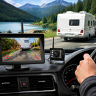 Backup Camera for Car and Truck, 4.3 Inch Backup Camera with Monitor, Waterproof Rear View Camera Kit for RV and Caravan