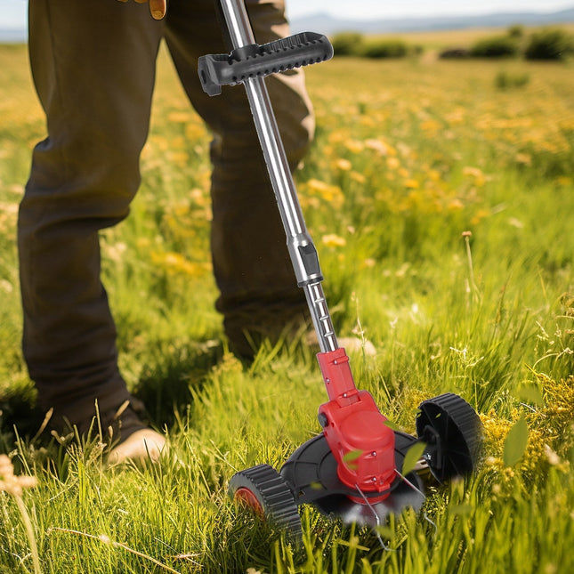 Weed Eater, Cordless Grass Trimmer and Lawn Edger with Extendable Shaft