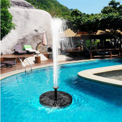 Submersible Pump for Ponds, Solar Fountain Pump with Interchangeable Nozzle Tips