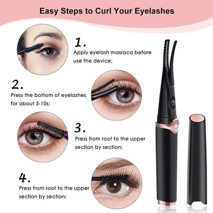 Portable Heated Lash Curler for Travel