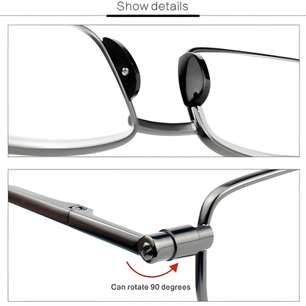 Womens Reading Glasses, Compact Reading Glasses with Case