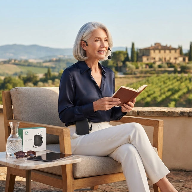 Portable Voice Amplifier for Teachers and Elderly, Personal Voice Amplifier with Headset Microphone, Portable PA System