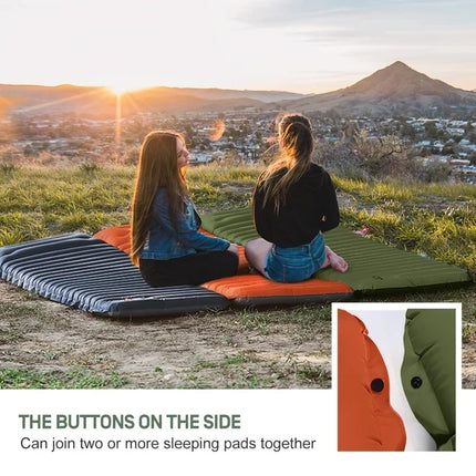 Camping Air Mattress with Integrated Foot Pump, Inflatable Camping Mattress and Portable – image 9