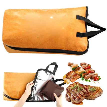 Insulated Food Bag for Brisket, BBQ Resting Blanket Bag with Handle – image 4