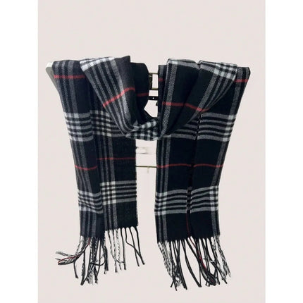 Winter Scarf for Men, Long Neck Warmer and Soft Warm Scarves for Cold Weather – image 3