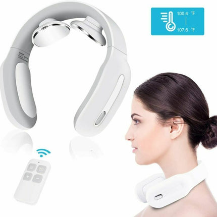 Neck Massager with Heat, Portable Neck Massager for Tension Relief