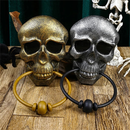 Halloween Decoration Skeleton Door Knocker, Halloween Door Decor and Skeleton Decoration for Porch