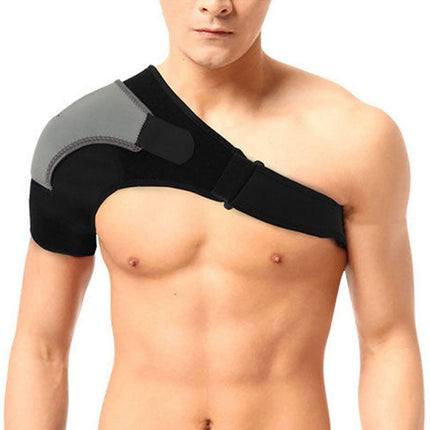 Shoulder Brace for Sports, Perforated Breathable Compression Wrap