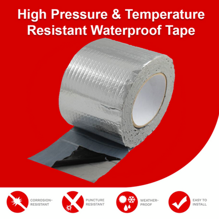Waterproof Tape, Butyl Tape for Roof and Pipe Leak Repair – image 4