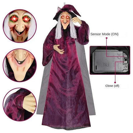 Halloween Decorations Outdoor, Hanging Witch Decoration
