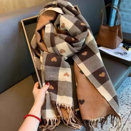 Winter Shawl, Long Scarf Shawl for Cold Weather – image 5