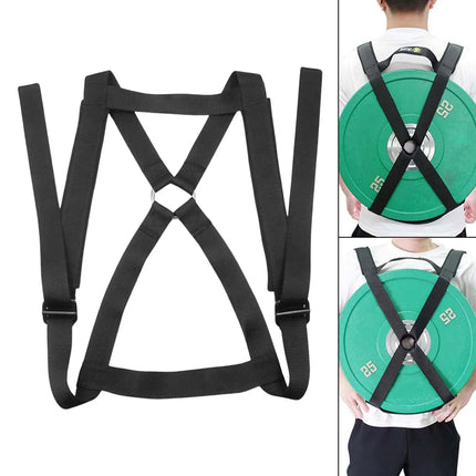 Adjustable Weighted Vest for Barbell Plates, Weighted Exercise Vest