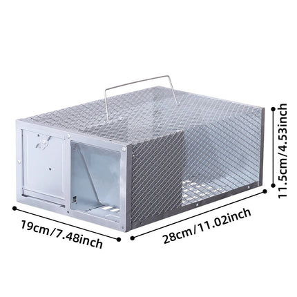 Mouse Traps Indoor, Humane Mouse Trap Live Catch Metal Cage for Mice – image 4