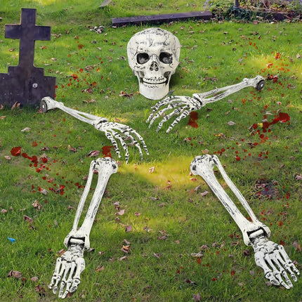 Halloween Decorations Outdoor, Realistic Arm and Leg Bones