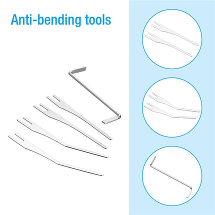 Lock Pick Gun, Stainless Steel Locksmith Tool for Pin Tumbler Locks and Padlocks