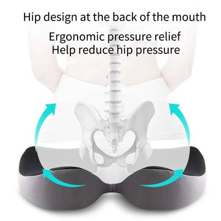 Ergonomic Office Chair Cushion, concave spine support