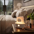 Essential Oil Diffuser, Ultrasonic Humidifier with Rain Cloud Mist, Aroma Diffuser with LED Light for Bedroom