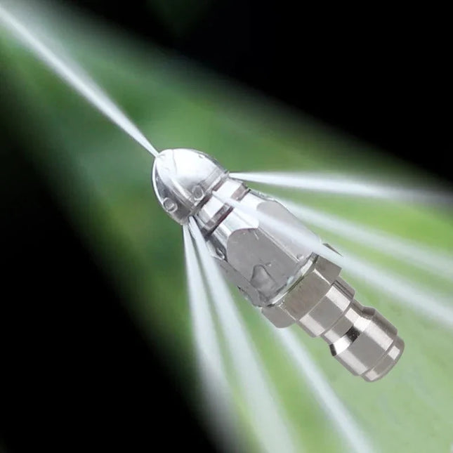 Pressure Washer Nozzle for Sewer Jetter, 1/4 Inch Pressure Washer Attachment