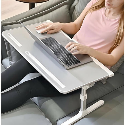 Adjustable Laptop Stand for Bed, Portable Laptop Desk with Storage Drawer – image 4