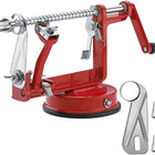 Apple Skin Peeler with Suction Base, Cast Magnesium Apple Corer Peeler Slicer Hand Crank, Apple Slicer for Baking