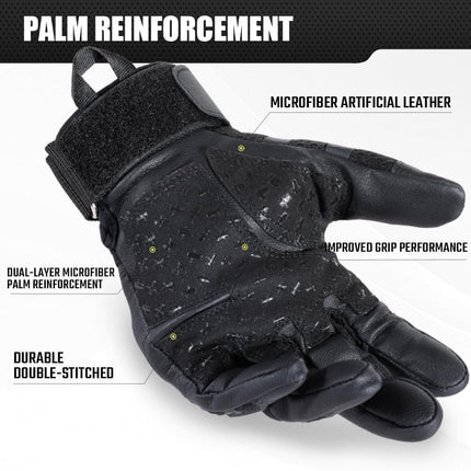 Work Gloves with Touch Screen Fingers, Adjustable Wrist Straps – image 5