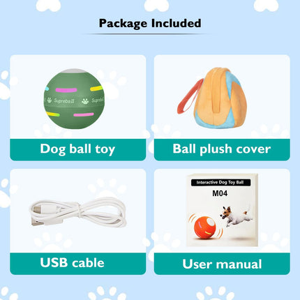 Interactive Dog Toys, Light Up Dog Ball Toy with Motion Sensor – image 7