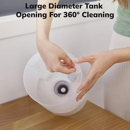 Cool Mist Humidifier for Bedroom, Quiet Humidifier for Plants – image 8