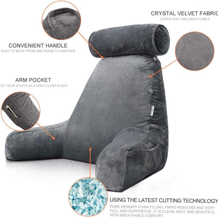 Husband Pillow, Reading Pillow for Bed