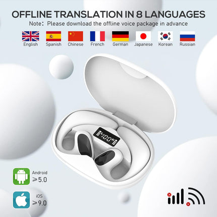 Wireless Earbuds with Translation, Bluetooth Earbuds