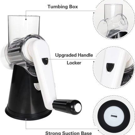 Cheese Graters for Kitchen, Vegetable Shredder and Parmesan Grater