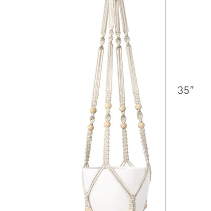 Macrame Plant Hanger, Indoor Hanging Planter – image 4