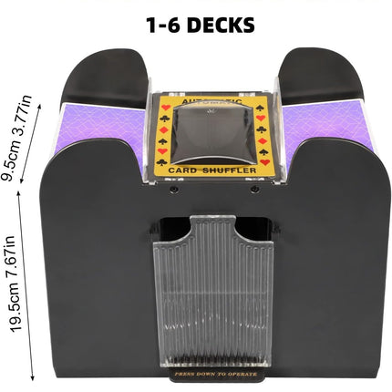 Automatic Playing Card Shuffler, Electric Card Shuffler for Poker – image 5